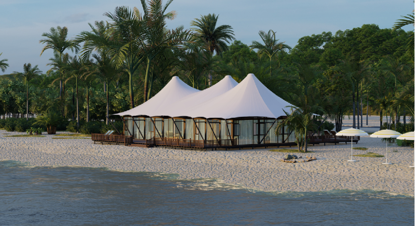 三连顶帐篷（帕劳帐篷）